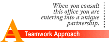 A teamwork approach.